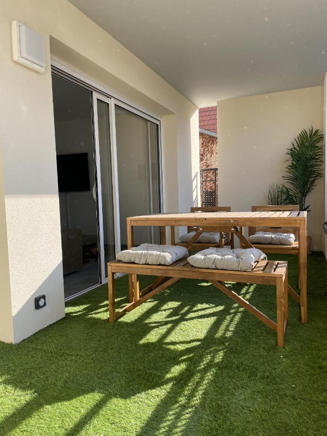 Ferienwohnung Alba Laxou Exterior foto
